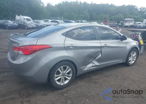 2012 Hyundai Elantra Gls (Ulsan Plant) from USA, damaged, VIN KMHDH4AE6CU278471